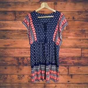 5 for $25🔥Chances R Blue Floral‎ Pink Blouse XL